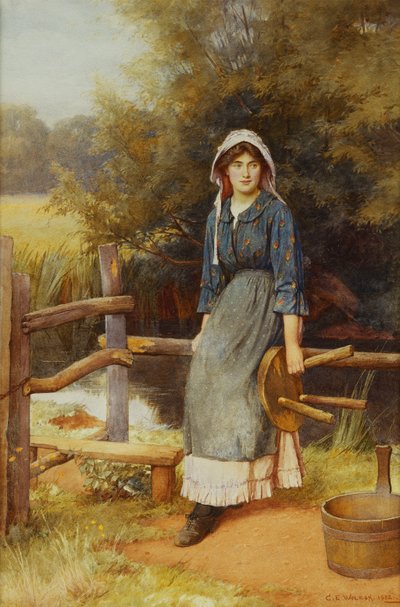 Sütçü Kız by Charles Edward Wilson