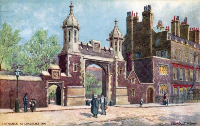 Giriş, Lincolns Inn, Londra by Charles Edwin Flower