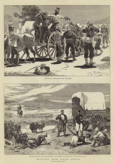 Güney Afrika'dan Skeçler by Charles Edwin Fripp