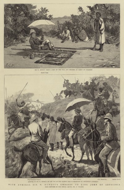 Amiral Sir W Hewett