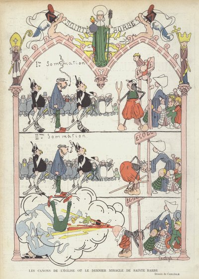 Le Rire için İllüstrasyon by Charles Emile Egli