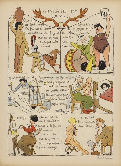 Le Rire için İllüstrasyon by Charles Emile Egli