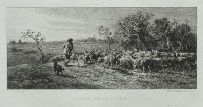 Alana Geliş by Charles Emile Jacque