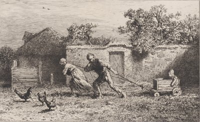 Mürettebat, 1865. by Charles Emile Jacque