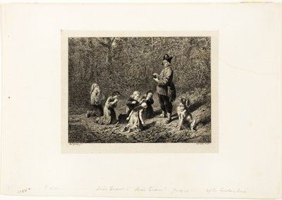 Şiddetli! Şiddetli! Çok ciddi! by Charles Emile Jacque