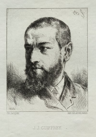 JJ Guiffrey by Charles Emile Jacque