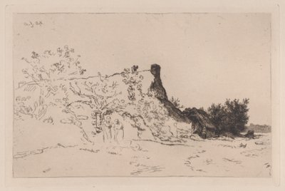 Büyük Kulübe Kercassier, 1875. by Charles Emile Jacque