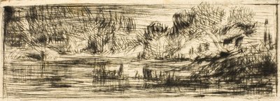Manzara by Charles Emile Jacque