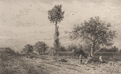 Manzara, 1864. by Charles Emile Jacque