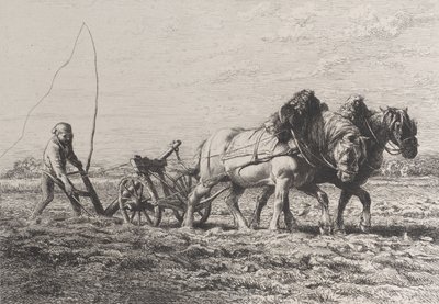Çiftçilik, 1864. by Charles Emile Jacque