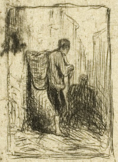 Paçavra Seçici by Charles Emile Jacque