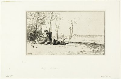 orakçılar by Charles Emile Jacque