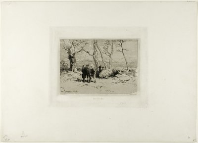 Koyun by Charles Emile Jacque