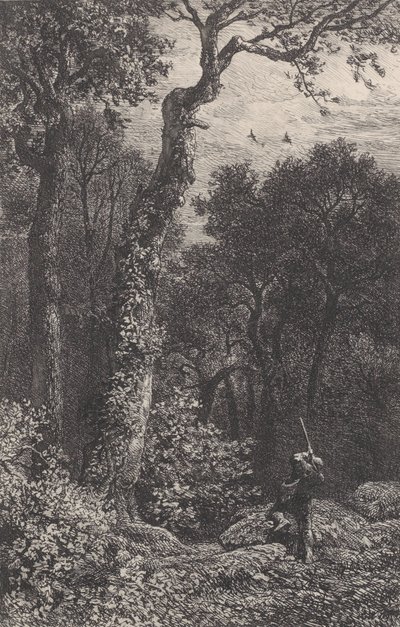 Bir Çulluk Vurmak, 1864. by Charles Emile Jacque