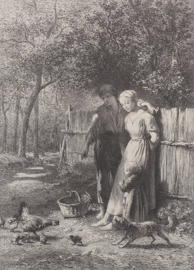 Bahar, 1864. by Charles Emile Jacque