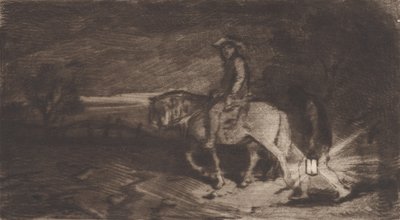 Süvari, 1848. by Charles Emile Jacque
