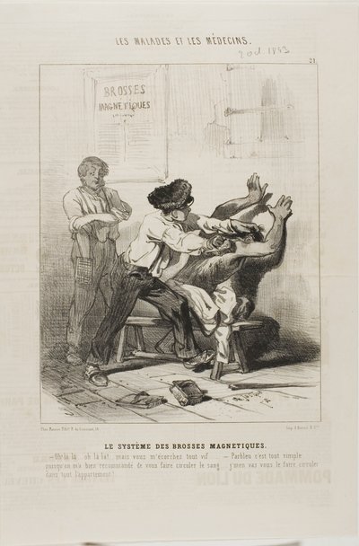 Manyetik Fırça Yöntemi (plaka 21) by Charles Emile Jacque