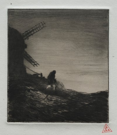 Değirmen by Charles Emile Jacque