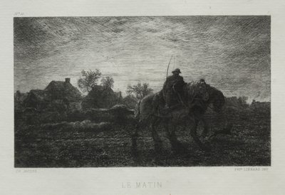Sabah. by Charles Emile Jacque