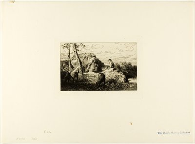 müsrif oğul by Charles Emile Jacque