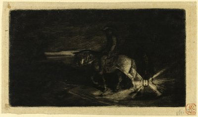 Binici by Charles Emile Jacque
