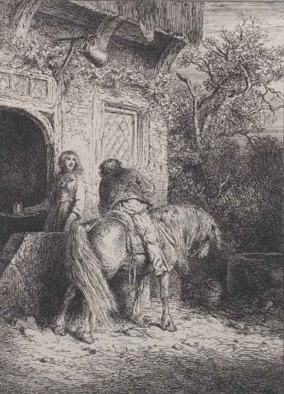 Binici, ca. 1845. by Charles Emile Jacque
