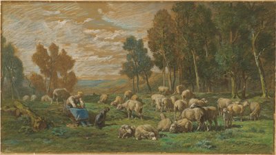 Çoban by Charles Emile Jacque