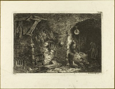 Kuyu by Charles Emile Jacque