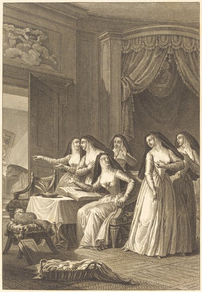 Rahibe Jane by Charles Emmanuel Patas after Charles Monnet