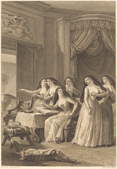Rahibe Jane by Charles Emmanuel Patas after Charles Monnet