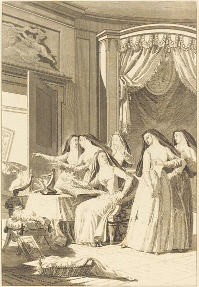 Rahibe Jane by Charles Emmanuel Patas after Charles Monnet