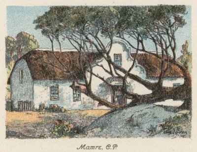Güney Afrika: Mamre, CP (renkli lito) by Charles Ernest Peers