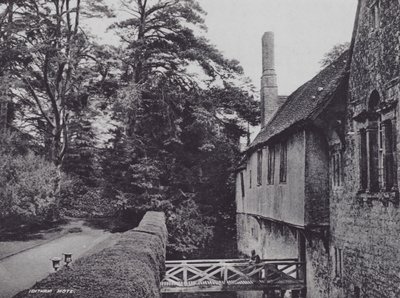 Ightham Mote (s/b fotoğraf) by Charles Essenhigh Corke