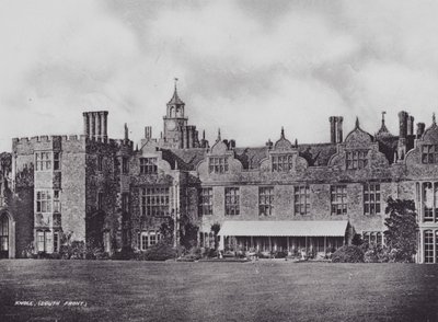 Knole, Güney Cephesi (s/b fotoğraf) by Charles Essenhigh Corke