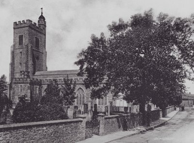 Sevenoaks: St Nicholas (s/b fotoğraf) by Charles Essenhigh Corke