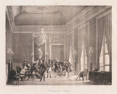 İmparatorluğun Başlangıcı, 19. Yüzyılın Başları (lito) by Charles Etienne Pierre Motte