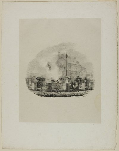 Bilinmeyen Dramatik Sahne by Charles Etienne Pierre Motte