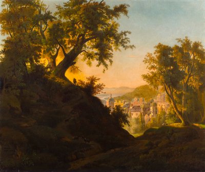 Heidelberg Kalesi by Charles Ferdinand Wimar