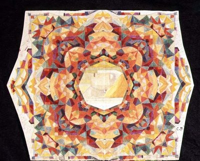 Kromatik Notasyon, c.1903 (kağıt üzerinde guaj) by Charles Filiger