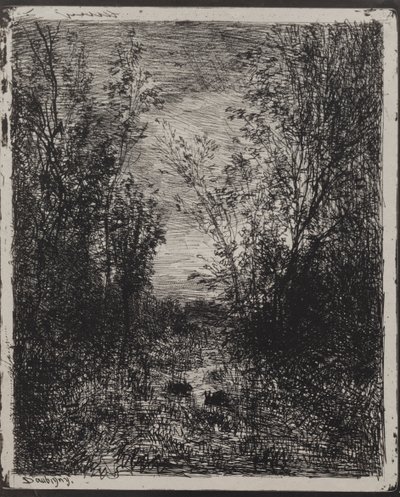 Kayranda Bir Dere, orijinal izlenim 1862, 1921