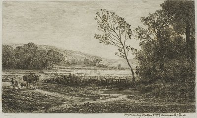 Sonbahar mevsimi by Charles Francois Daubigny