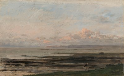 Düşük gelgitte deniz by Charles Francois Daubigny