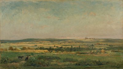tahıl hasadı by Charles Francois Daubigny