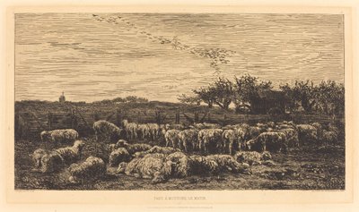 Büyük Koyun Ağı by Charles Francois Daubigny
