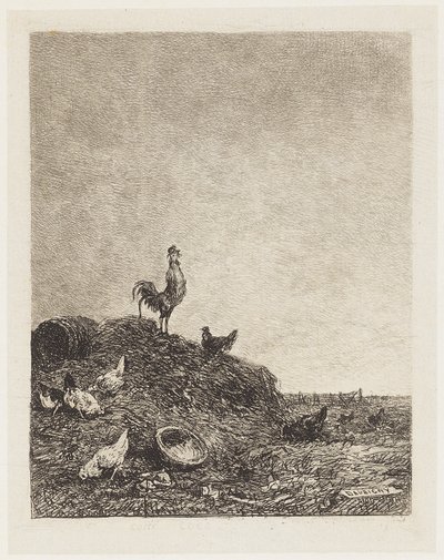 Horozun Şarkısı by Charles Francois Daubigny