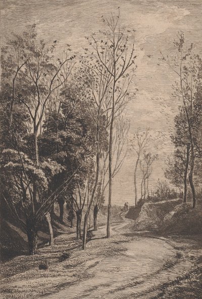 Küçük Kuşlar, 1850. by Charles Francois Daubigny