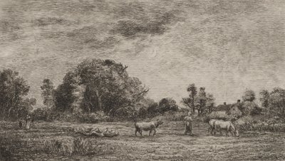 Ayın doğuşu by Charles Francois Daubigny