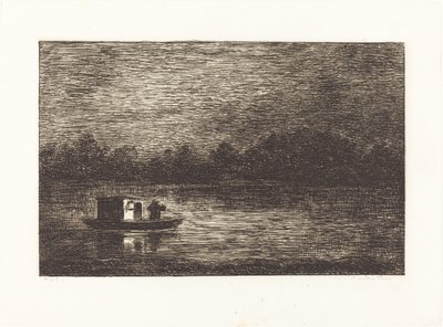 Gece Yolculuğu, 2. Plaka by Charles Francois Daubigny