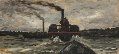 Nehir Teknesi, c.1860 by Charles Francois Daubigny