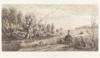 ilkbahar by Charles Francois Daubigny